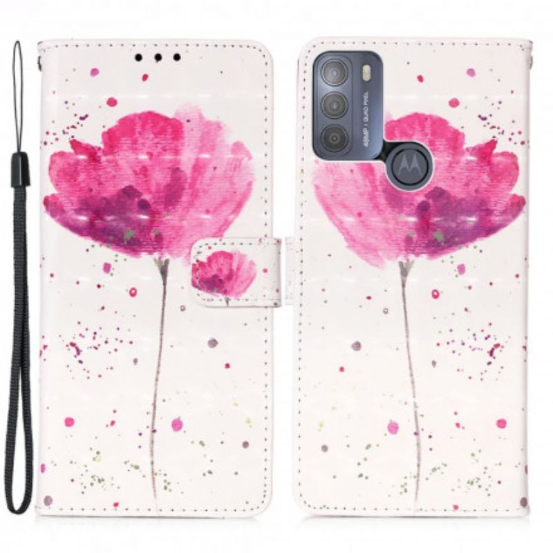 Kotelot Moto G50 Puhelinkuoret Poppy Watercolour