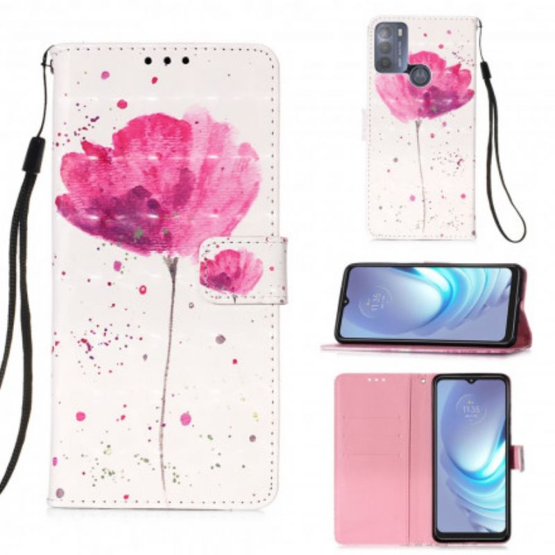 Kotelot Moto G50 Puhelinkuoret Poppy Watercolour