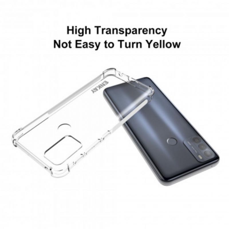 Kuori Moto G50 Transparent Enkay