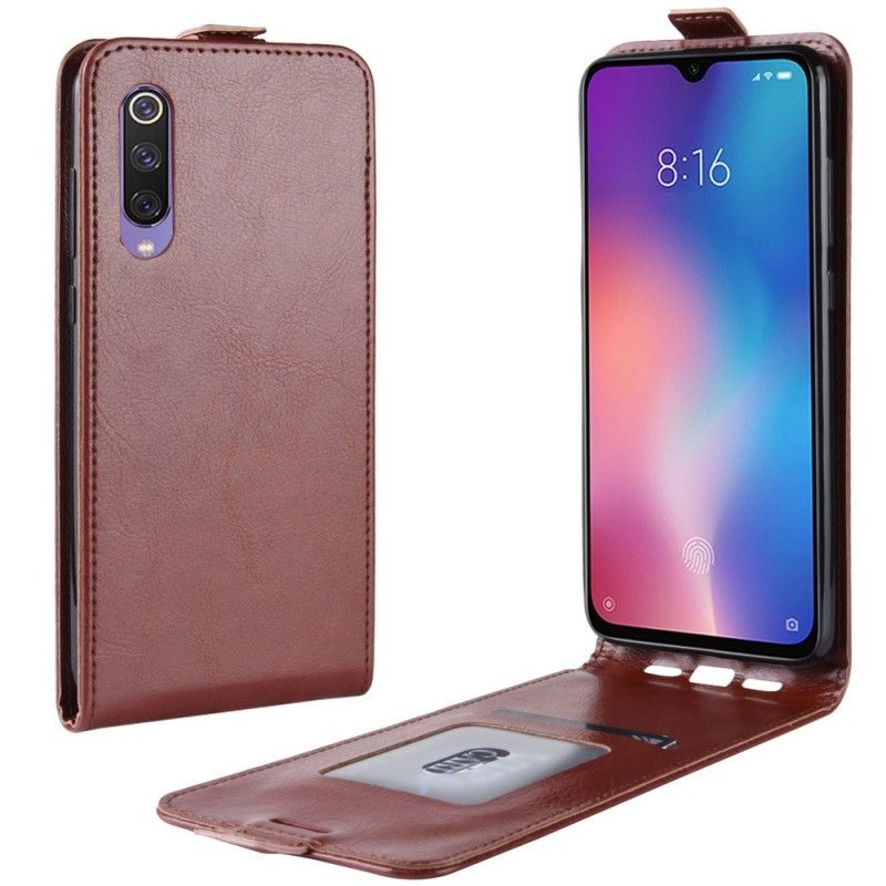 Kotelot Xiaomi Mi 9 SE Valkoinen Musta Retro-Taitto