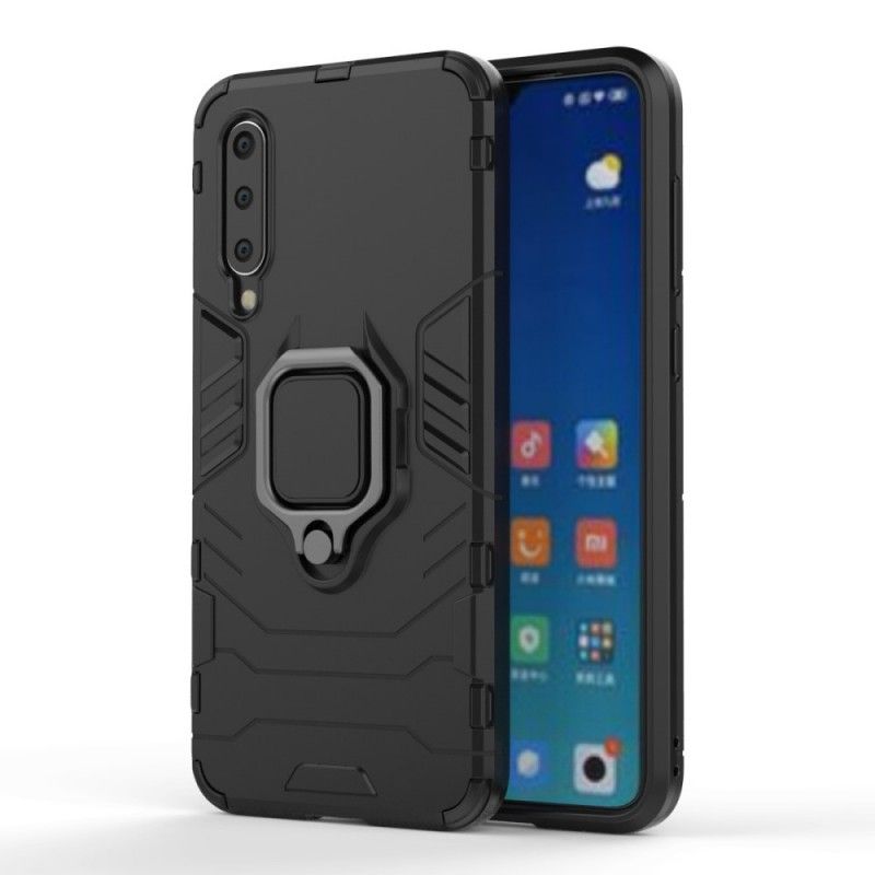 Kuori Xiaomi Mi 9 SE Punainen Musta Kestävä Rengas