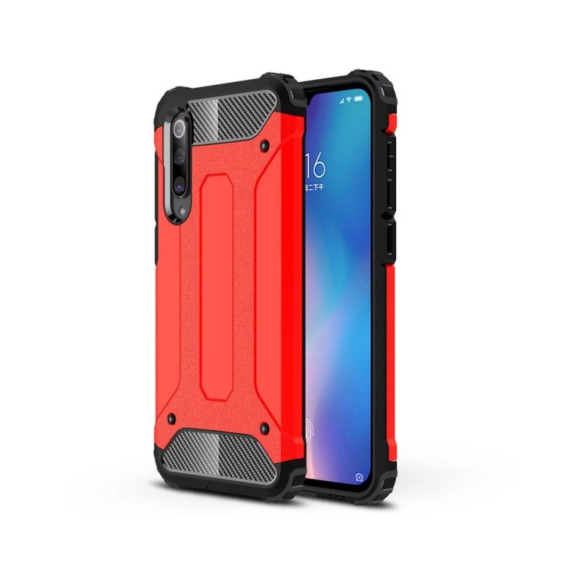 Kuori Xiaomi Mi 9 SE Punainen Musta Perhe