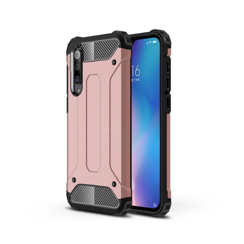 Kuori Xiaomi Mi 9 SE Punainen Musta Perhe