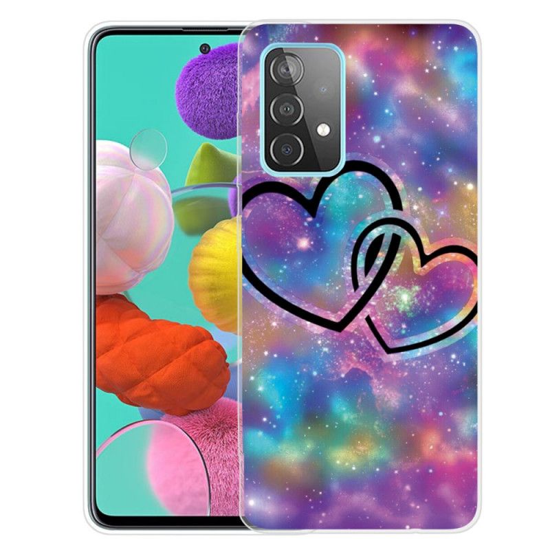 Case Kuoret Samsung Galaxy A32 5G Puhelinkuoret Ketjutetut Sydämet