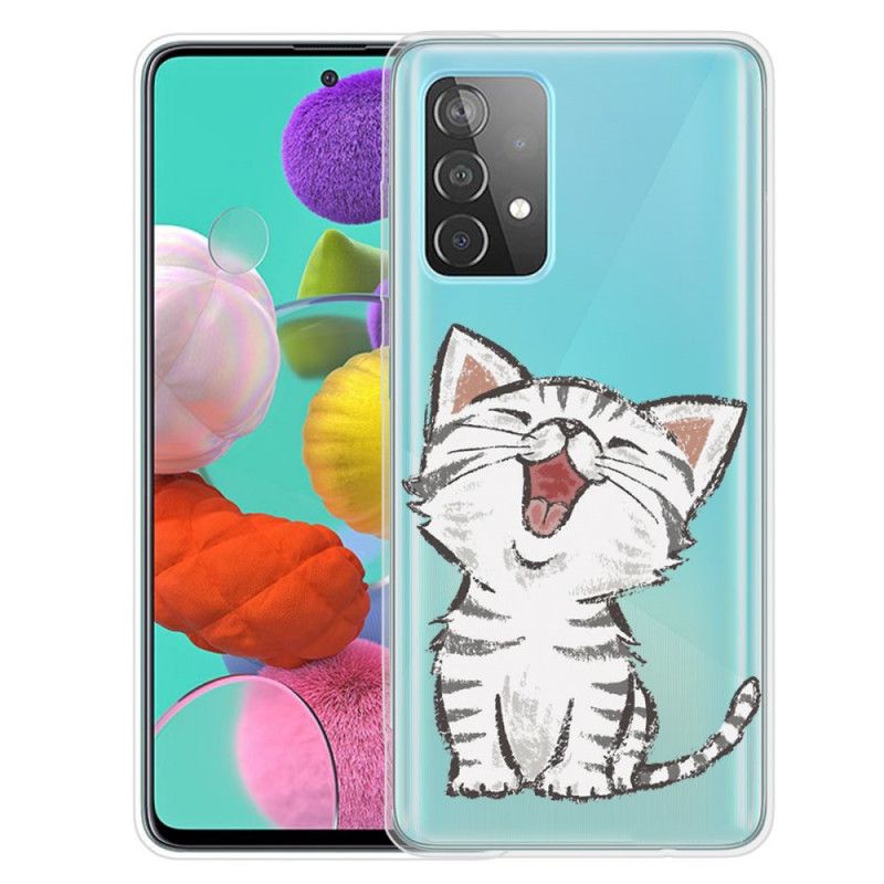 Case Kuoret Samsung Galaxy A32 5G Puhelinkuoret Söpö Kissa