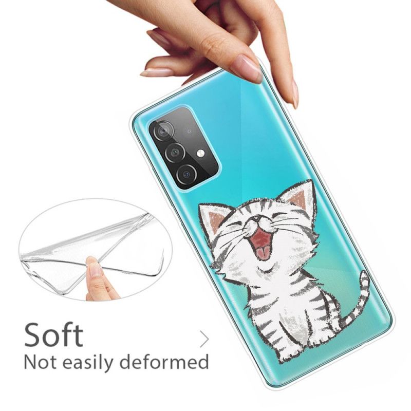 Case Kuoret Samsung Galaxy A32 5G Puhelinkuoret Söpö Kissa