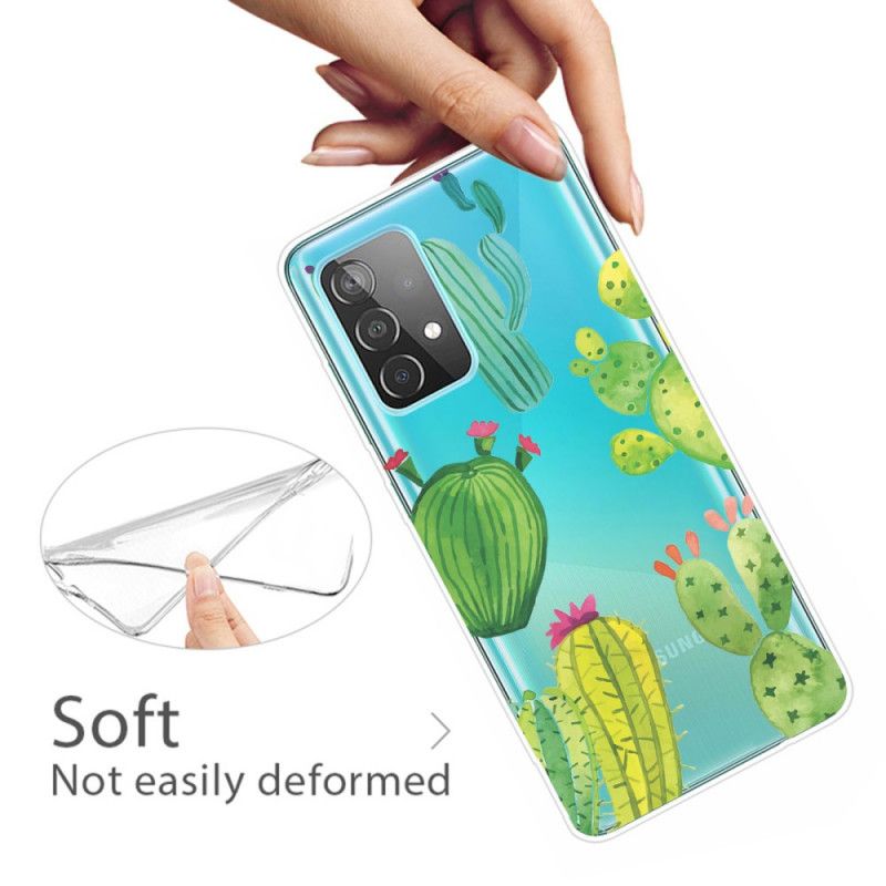 Case Kuoret Samsung Galaxy A32 5G Puhelinkuoret Vesiväri Kaktus