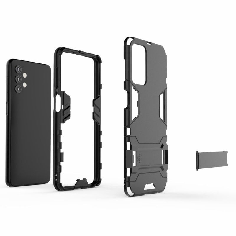 Case Kuoret Samsung Galaxy A32 5G Punainen Musta Puhelinkuoret Erittäin Kestävä