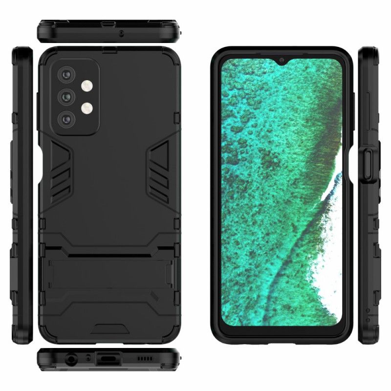 Case Kuoret Samsung Galaxy A32 5G Punainen Musta Puhelinkuoret Erittäin Kestävä