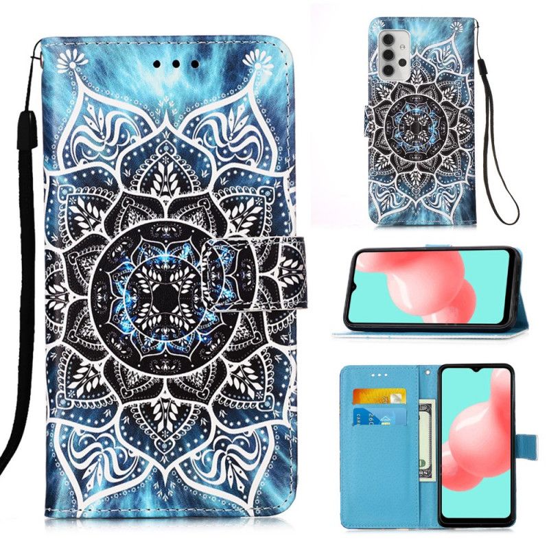 Flip Case Samsung Galaxy A32 5G Mandala Taivaalla