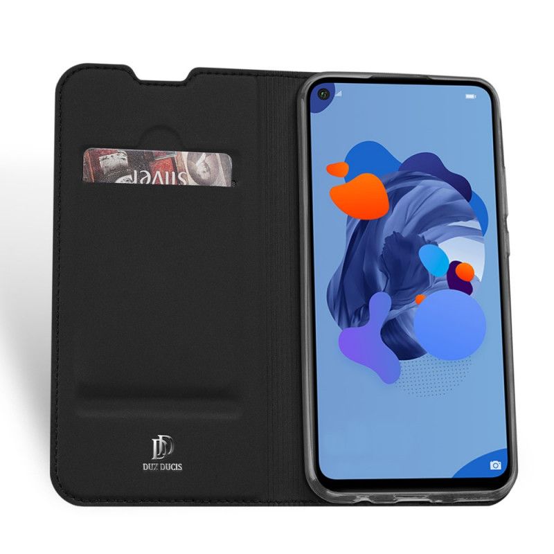 Flip Kotelot Huawei Mate 30 Lite Kulta Musta Puhelinkuoret Dux Ducis Pro -Sarjan Iho