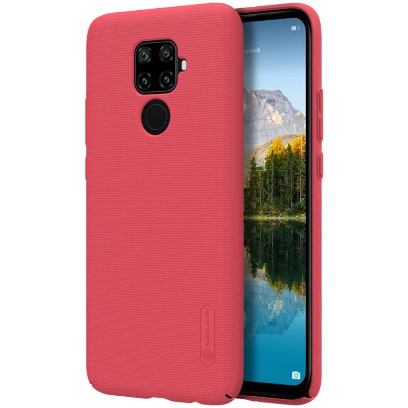 Kuori Huawei Mate 30 Lite Kulta Musta Jäykkä Himmeä Nillkin