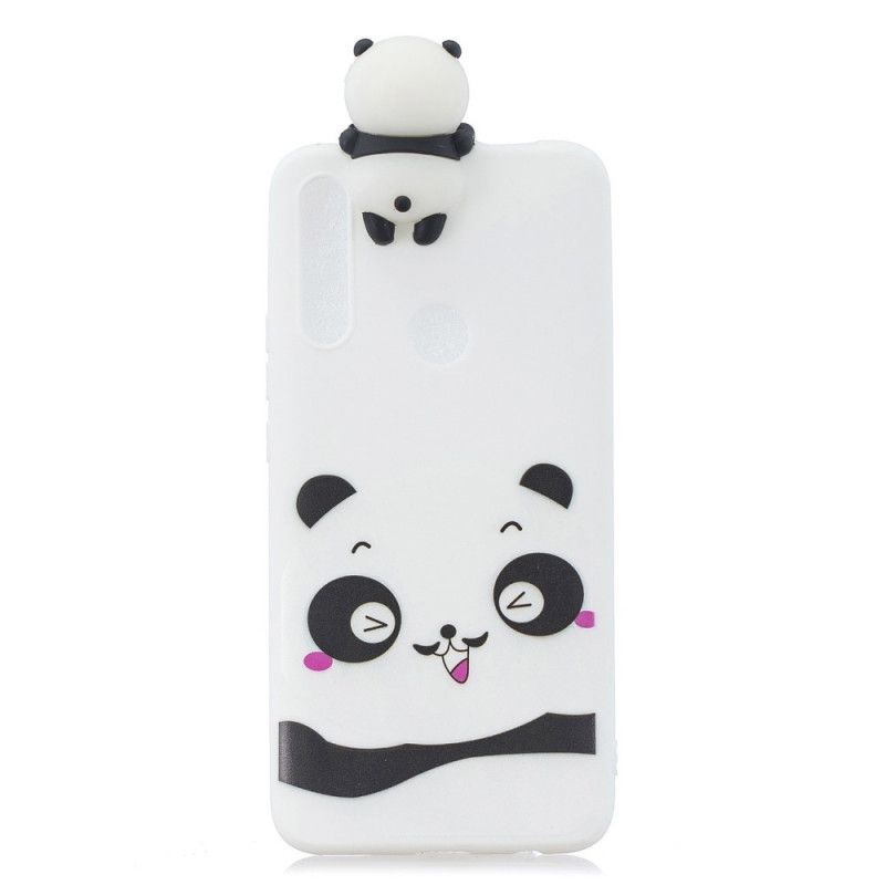 Kuori Honor 9X Valkoinen Musta Geneviève 3D-Panda