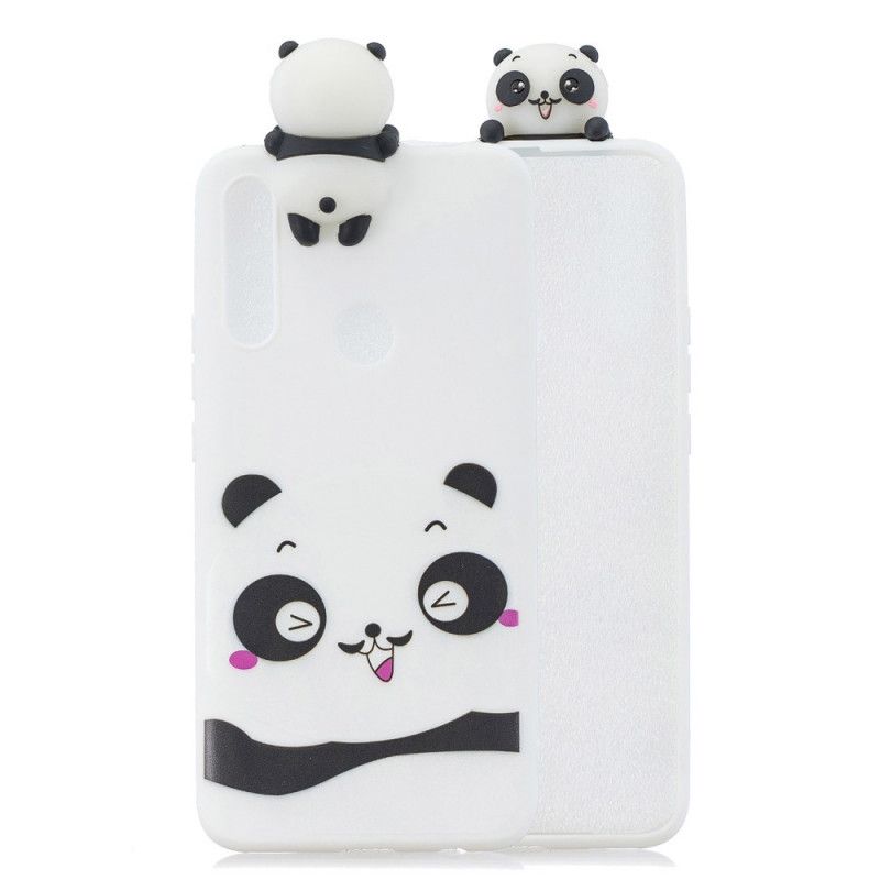 Kuori Honor 9X Valkoinen Musta Geneviève 3D-Panda