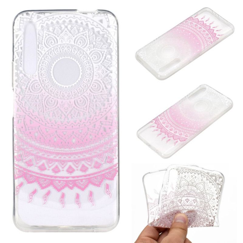 Case Kuoret Huawei P Smart Pro Vaaleansininen Puhelinkuoret Pro Värikäs Mandala