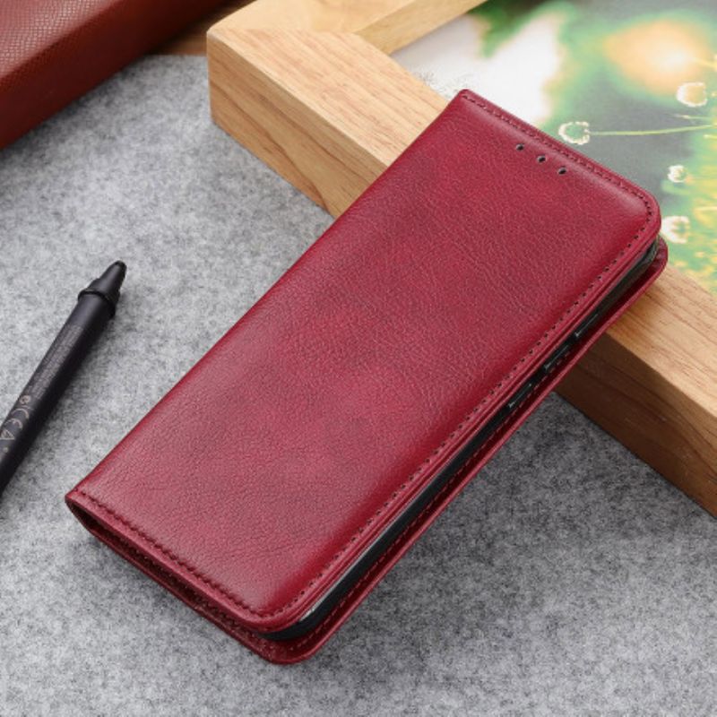 Flip Kotelot Sony Xperia 5 Iii Single Split Litch Leather