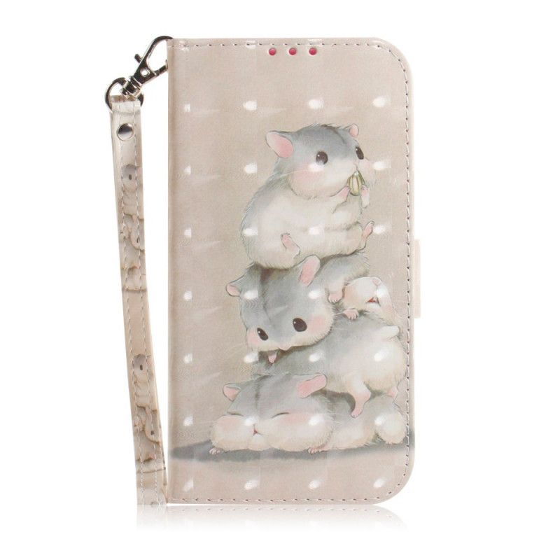 Flip Case iPhone 12 / 12 Pro Hamsterit. Joissa On Remmi