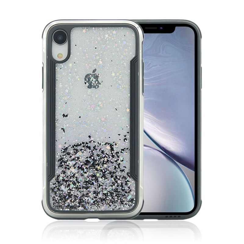 Case Kuoret iPhone XR Hopea Punainen Puhelinkuoret Kimallustrendi