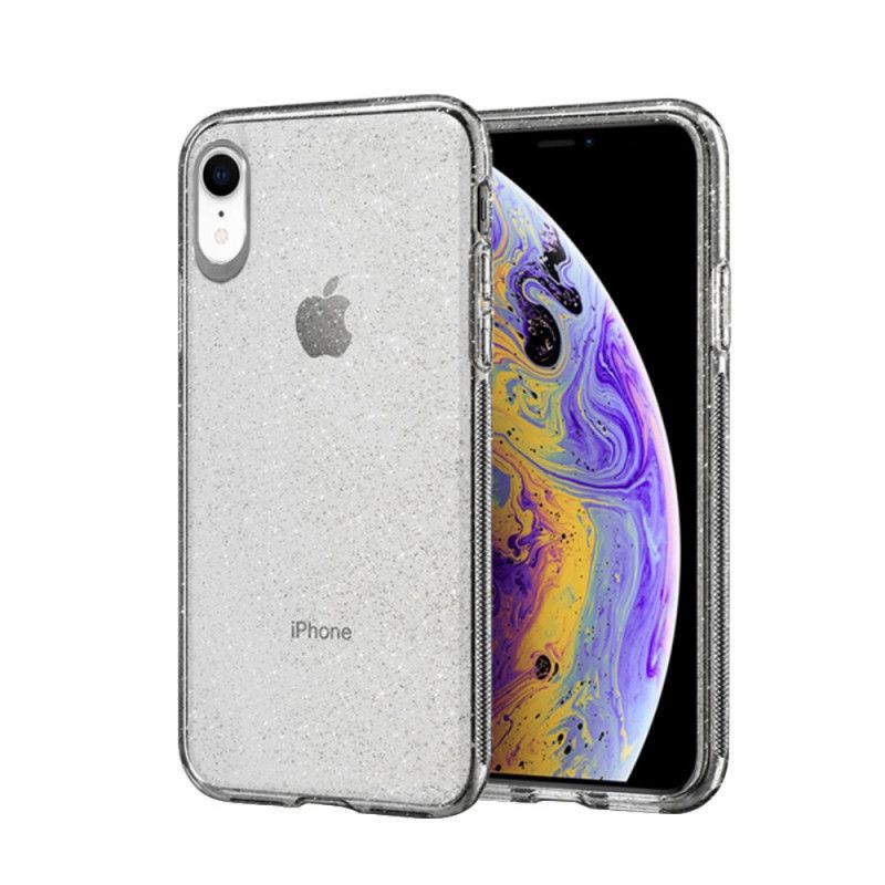 Case Kuoret iPhone XR Kultainen Puhelinkuoret Läpinäkyvä Väritehoste Nx