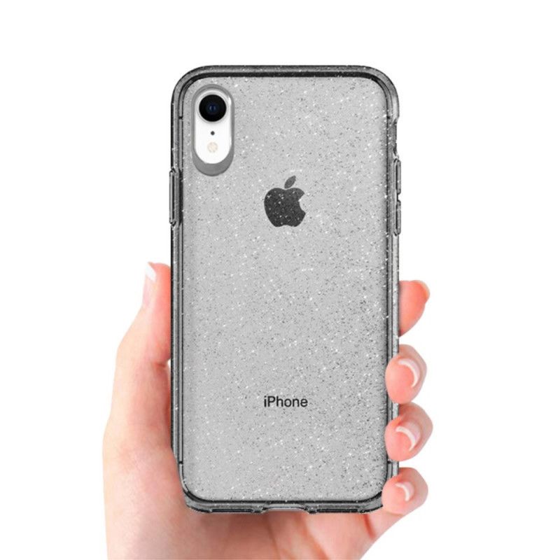 Case Kuoret iPhone XR Kultainen Puhelinkuoret Läpinäkyvä Väritehoste Nx