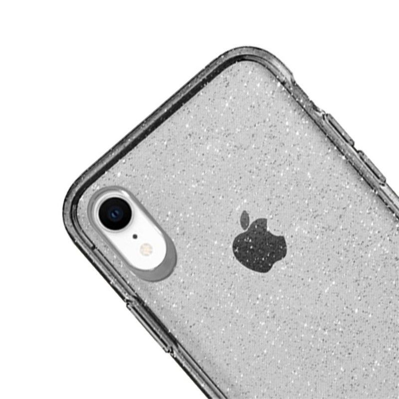 Case Kuoret iPhone XR Kultainen Puhelinkuoret Läpinäkyvä Väritehoste Nx