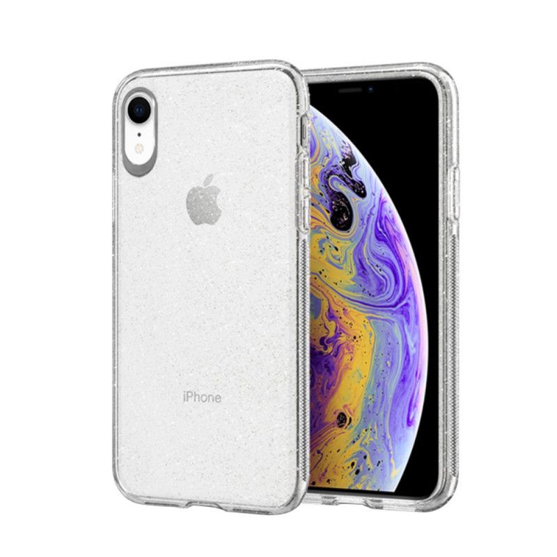 Case Kuoret iPhone XR Kultainen Puhelinkuoret Läpinäkyvä Väritehoste Nx