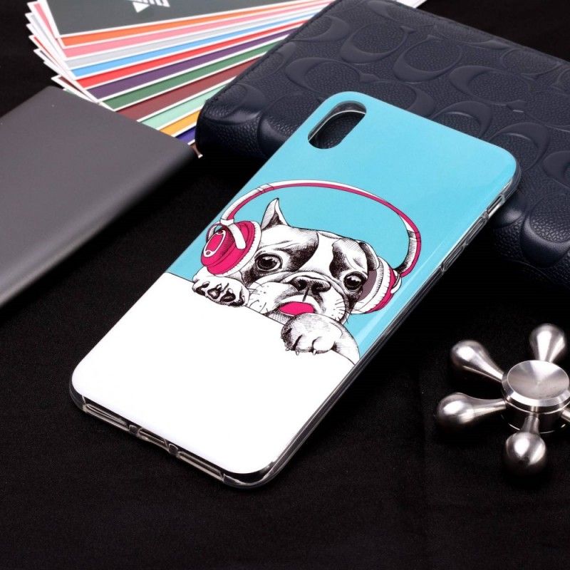 Case Kuoret iPhone XR Puhelinkuoret Fluoresoiva Koira