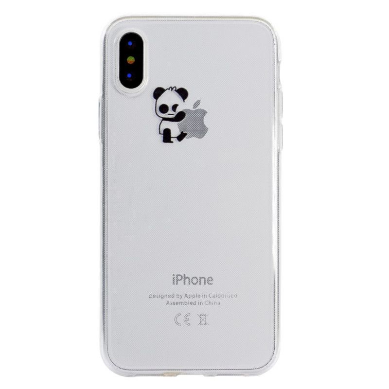 Case Kuoret iPhone XR Puhelinkuoret Pandan Logopelit 2