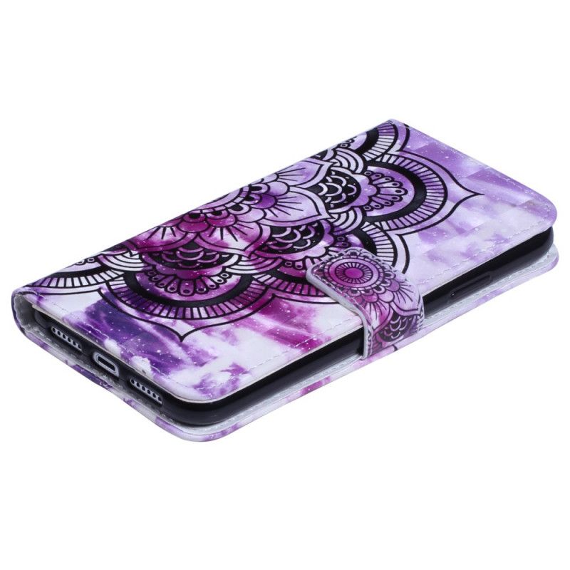 Kotelot iPhone XR Violetti Mandala