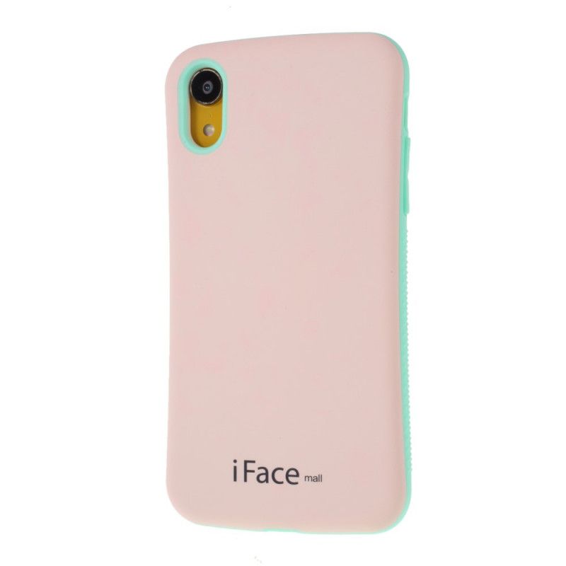 Kuori iPhone XR Keltainen Vaaleanpunainen Iface Mall Macaron -Sarja Suojakuori