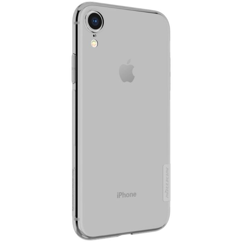 Kuori iPhone XR Läpinäkyvä Harmaa Läpinäkyvä Nillkin