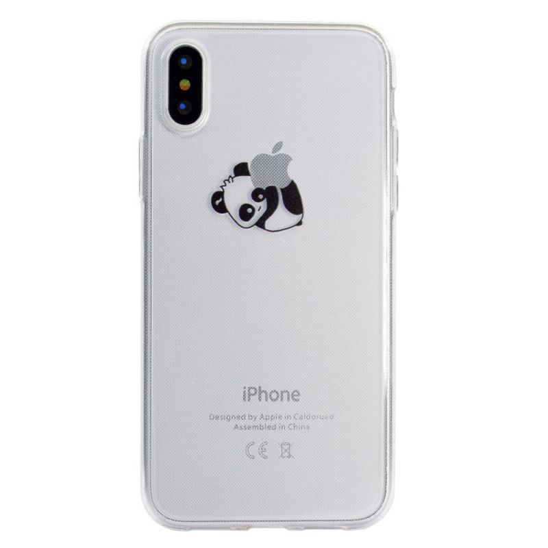 Kuori iPhone XR Logopandapelit