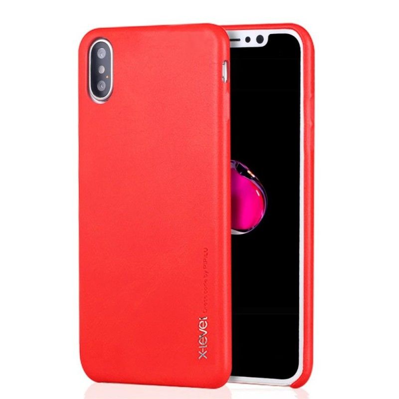 Kuori iPhone XR Punainen Musta Premium-Sarja Suojakuori