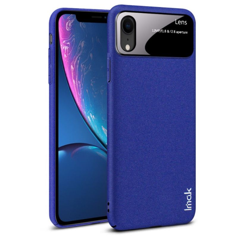 Kuori iPhone XR Tummansininen Musta Imak-Jazz-Sarja Suojakuori