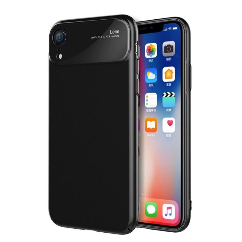 Kuori iPhone XR Valkoinen Musta Ensiluokkaiset Materiaalit