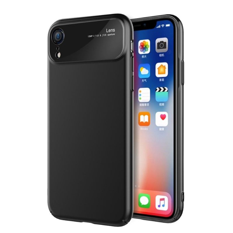 Kuori iPhone XR Valkoinen Musta Ensiluokkaiset Materiaalit