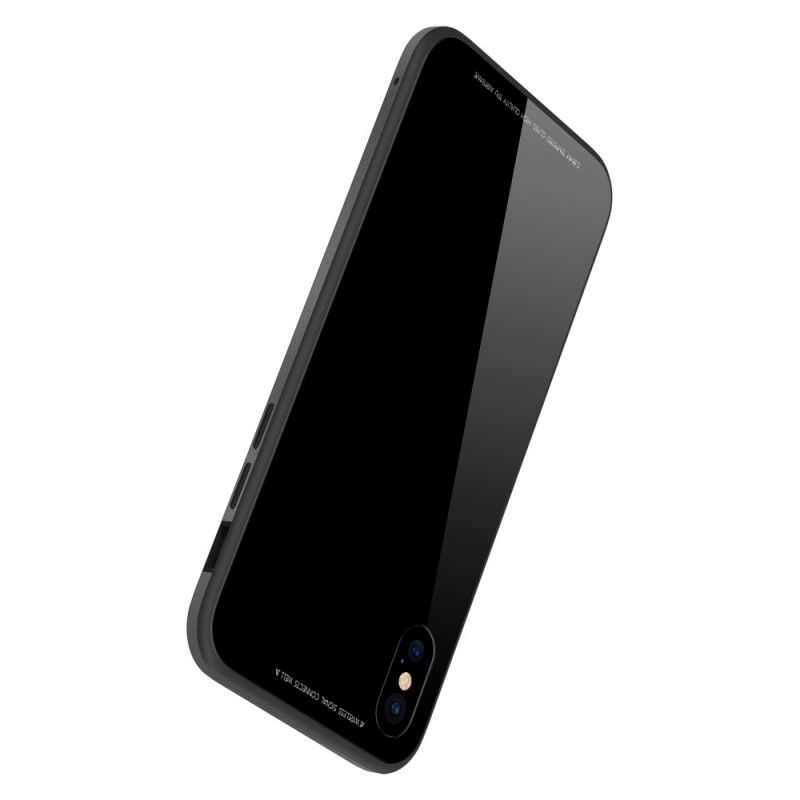 Kuori iPhone XR Valkoinen Musta Sulada Loistaa