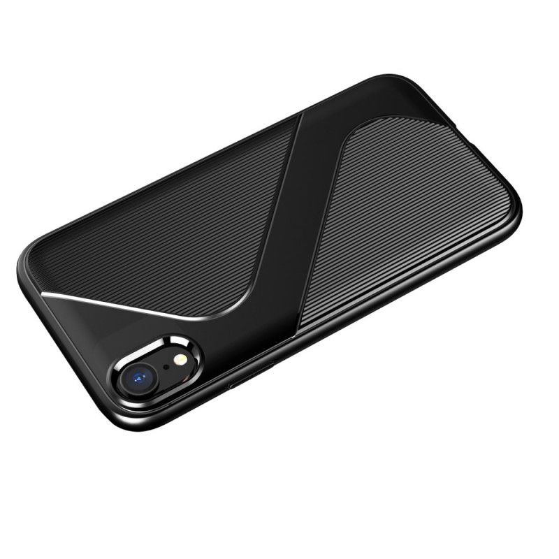 Kuori iPhone XR Vihreä Musta S Kuvioitu Muotoilu