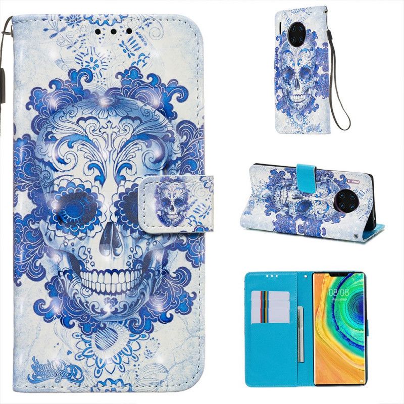 Flip Case Huawei Mate 30 Pro Sininen Kallo