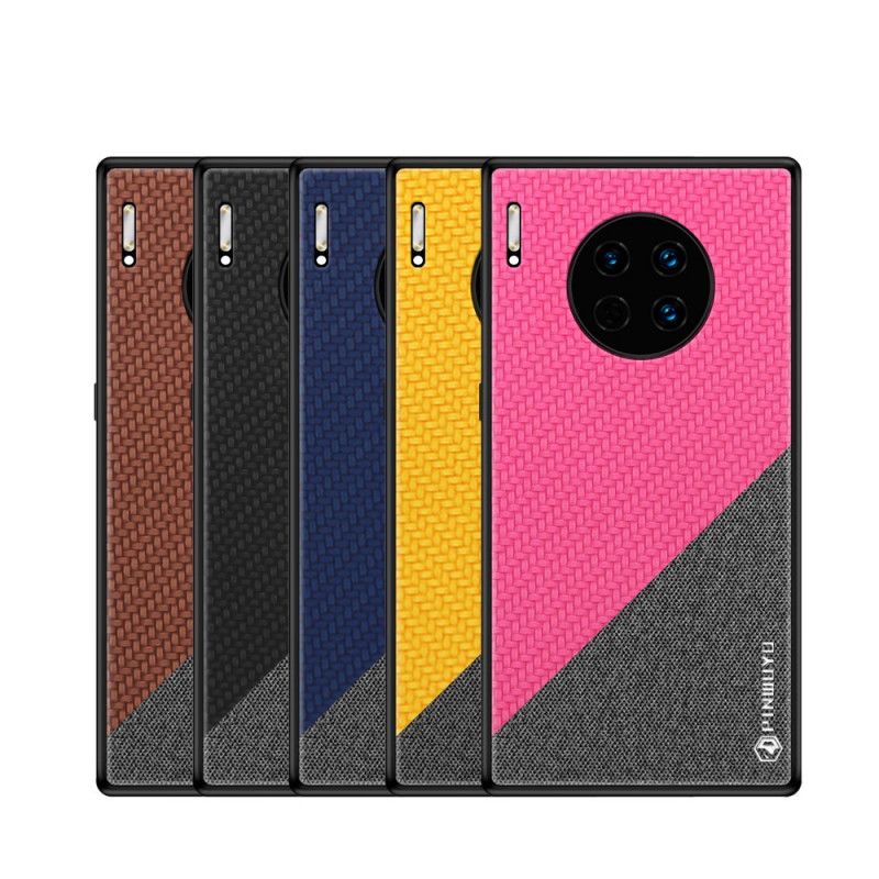 Kuori Huawei Mate 30 Pro Magenta Musta Pinwuyo Kunniasarja