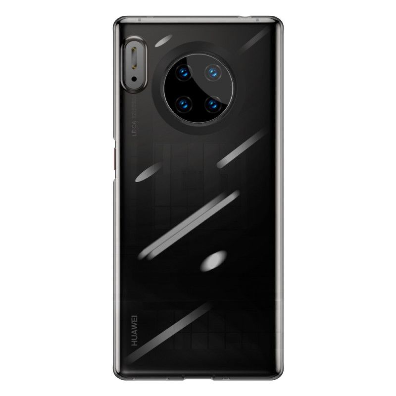 Kuori Huawei Mate 30 Pro Musta Baseus-Kirkas Sarja