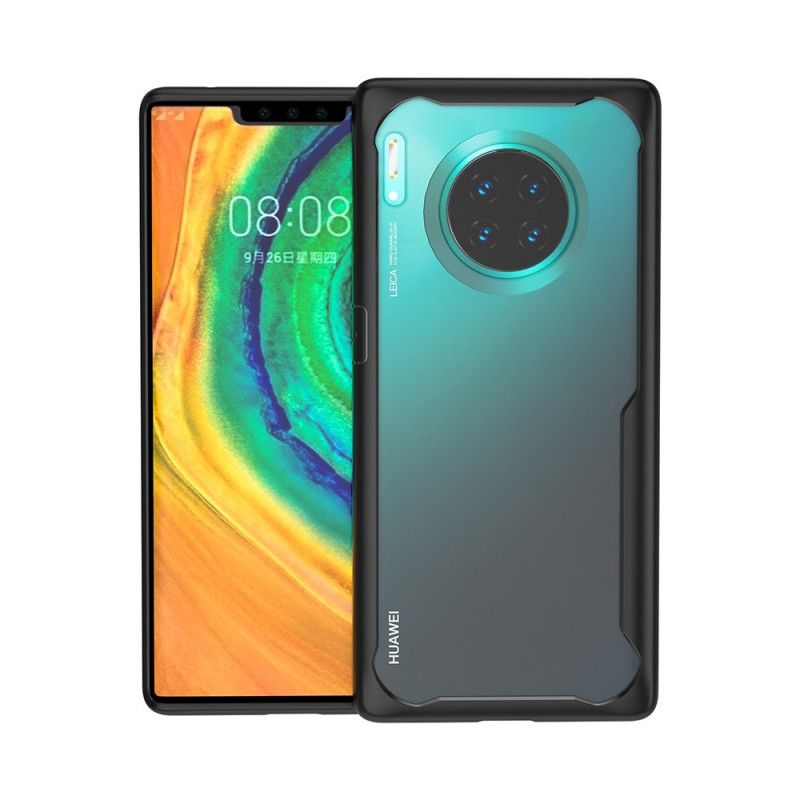 Kuori Huawei Mate 30 Pro Punainen Musta Viistetty Reuna-Hybridi