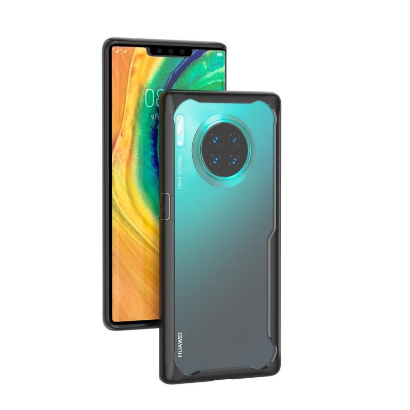 Kuori Huawei Mate 30 Pro Punainen Musta Viistetty Reuna-Hybridi