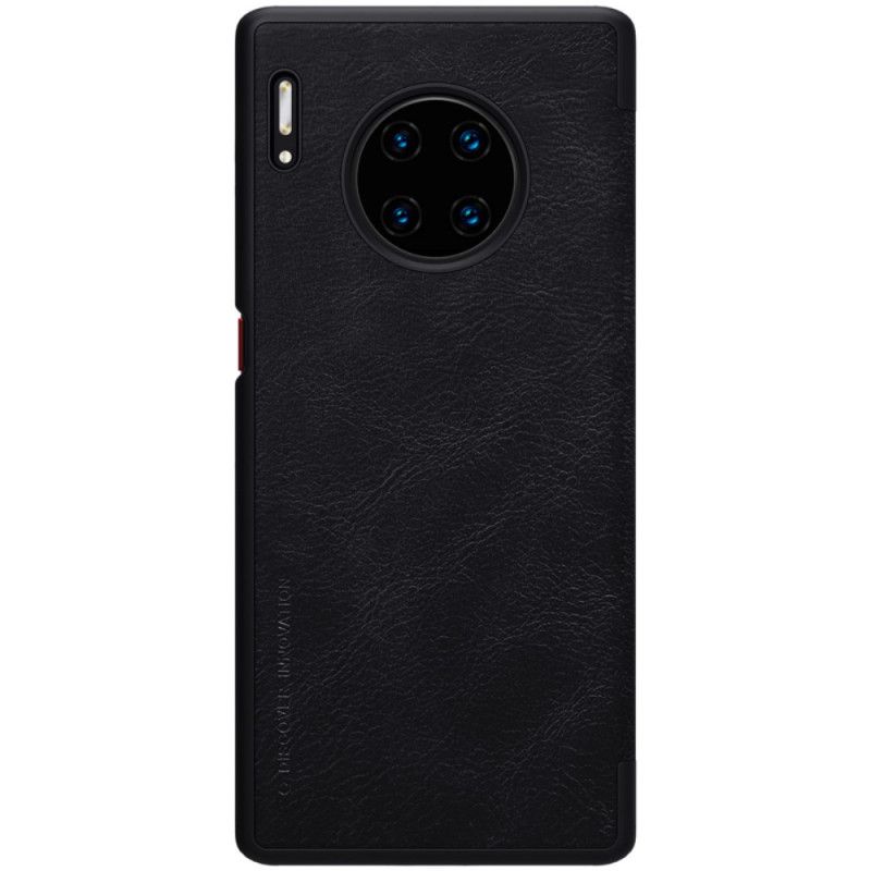 Näkymä Kansi Huawei Mate 30 Pro Punainen Musta Qin -Sarja Nillkin