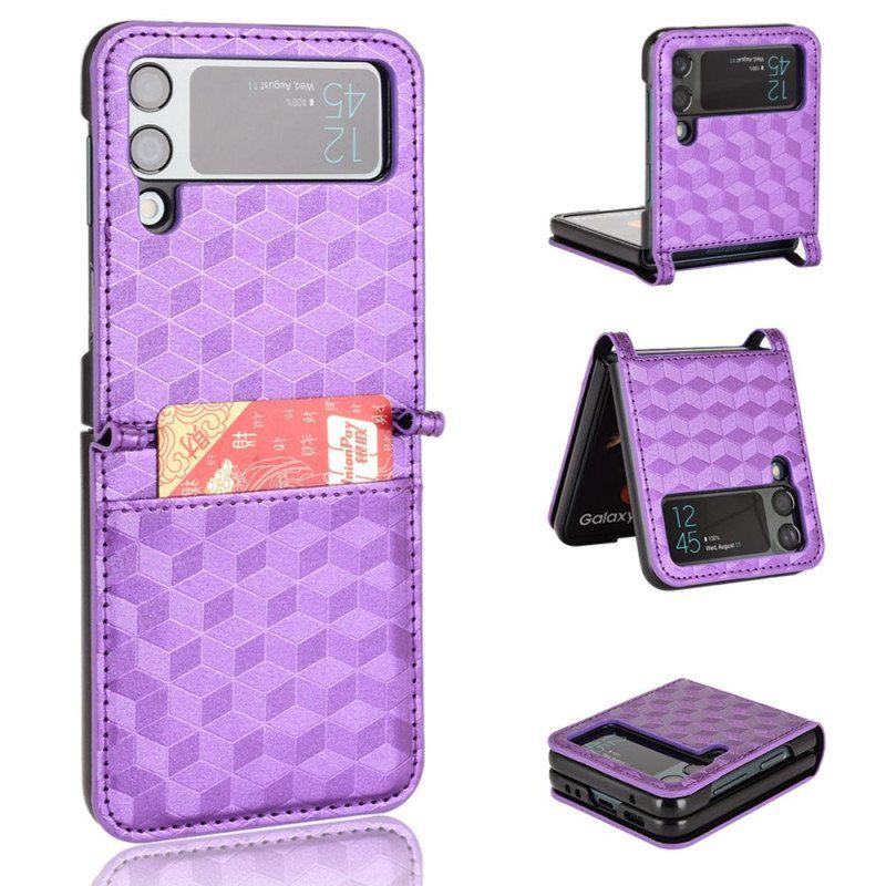 Case Samsung Galaxy Z Flip 4 Kotelot Flip 3d Kuutio