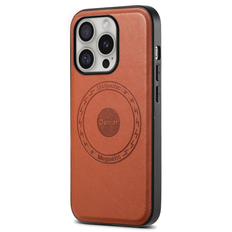 Case iPhone 16 Pro Max Puhelinkuoret Denior Magneettinen Keinonahka