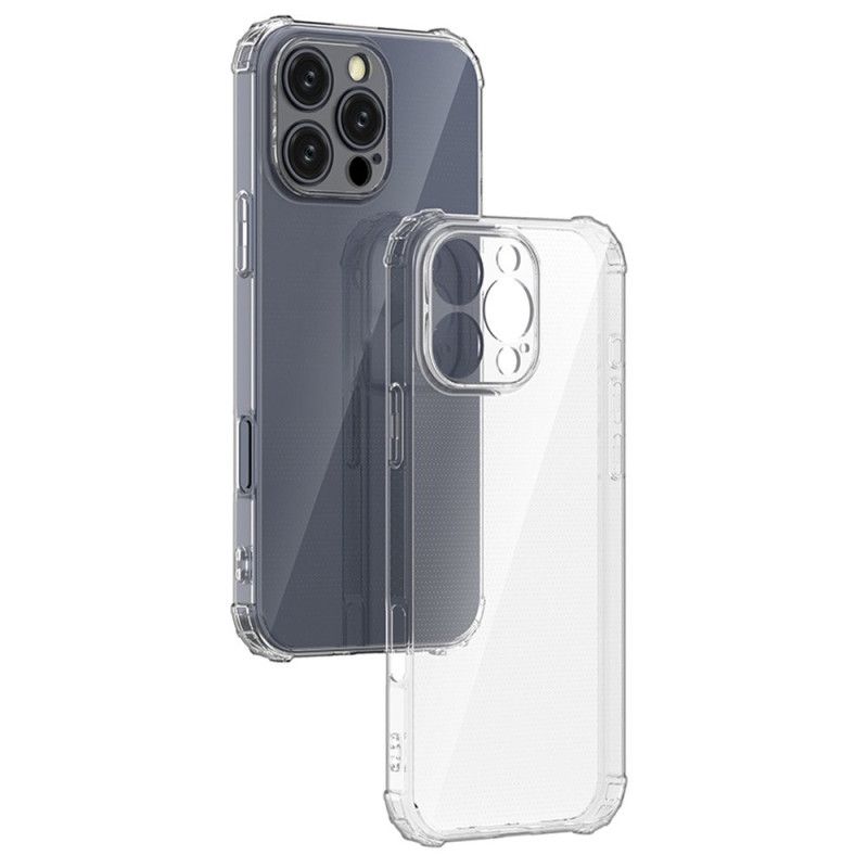 Case iPhone 16 Pro Max Puhelinkuoret Läpinäkyvä Naarmuuntumaton