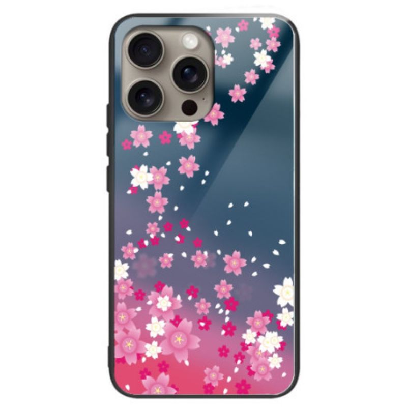 Case iPhone 16 Pro Max Puhelinkuoret Rain Of Hearts Karkaistu Lasi