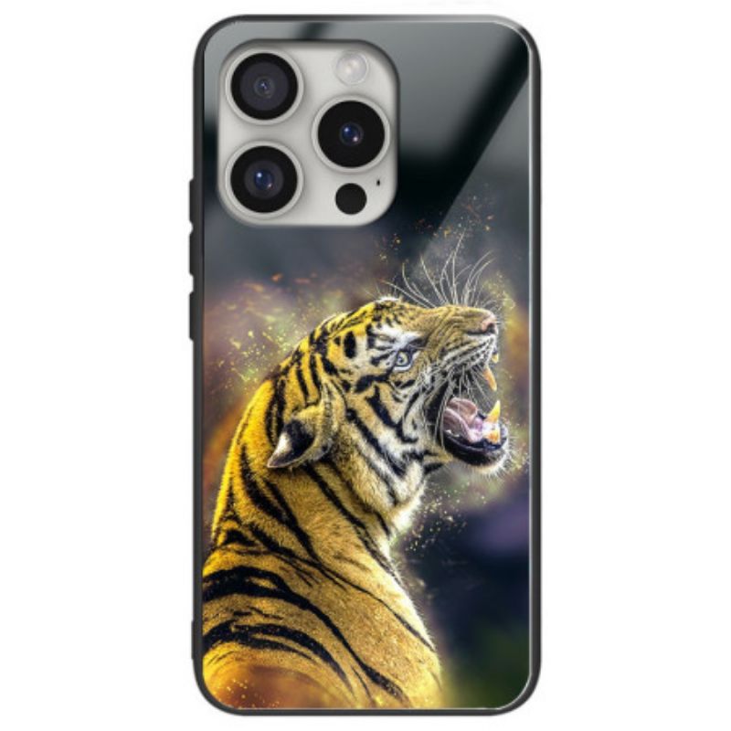 Kuori iPhone 16 Pro Max Roaring Tiger Tempered Glass