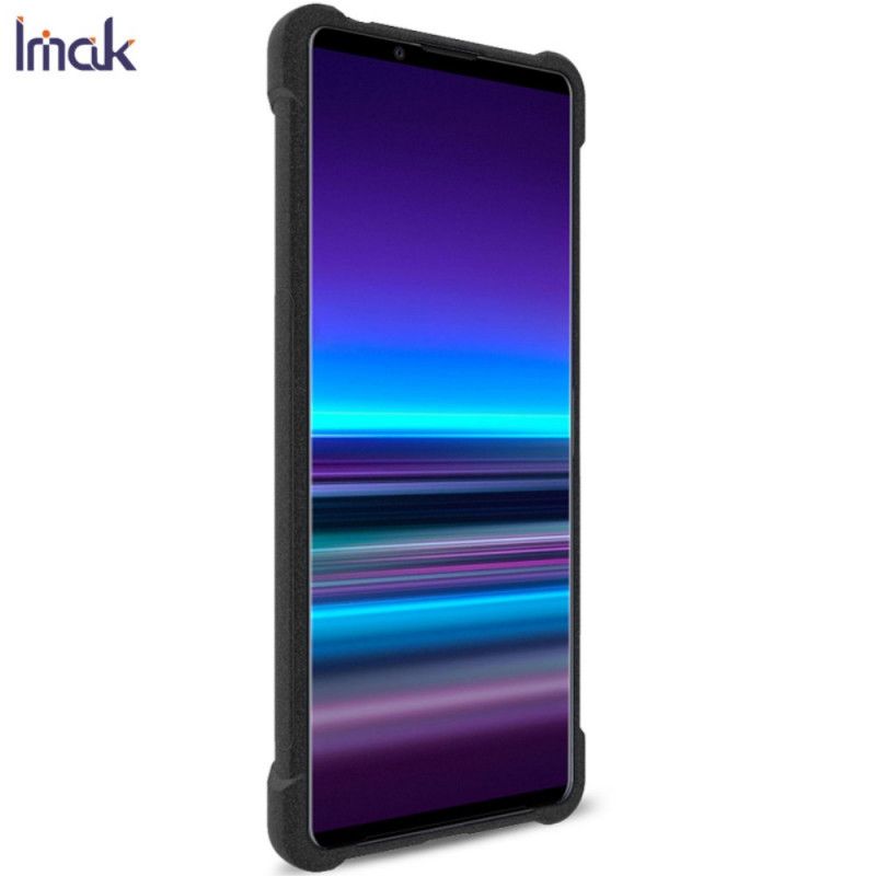 Kuori Sony Xperia 1 II Harmaa Musta Imak Silkkinen